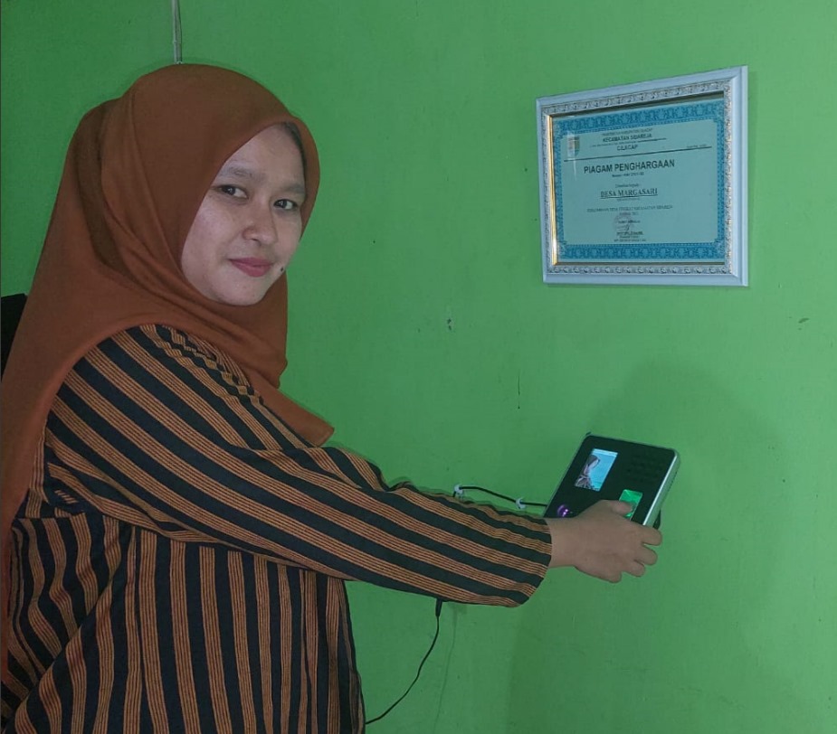 Tingkatkan Kedisiplinan, Mulai 2 januari 2025 Pemdes Margasari Terapkan Face Print